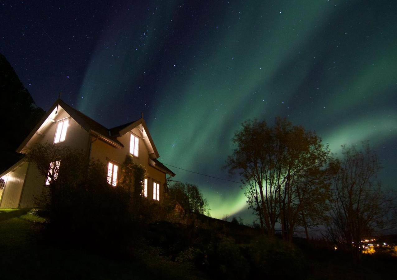 Kjosen Lodge, Lyngen. Lyngseidet 외부 사진