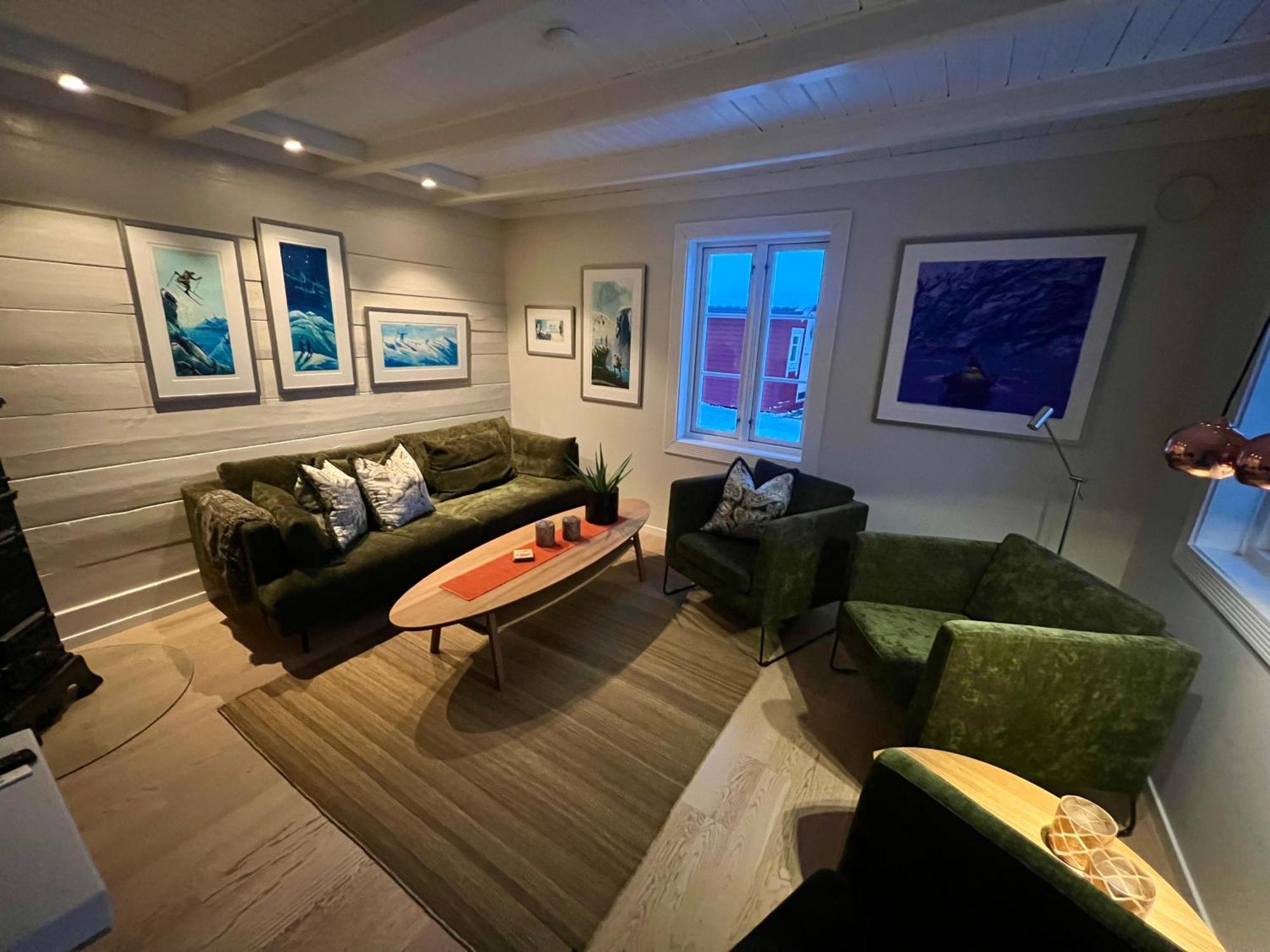 Kjosen Lodge, Lyngen. Lyngseidet 외부 사진
